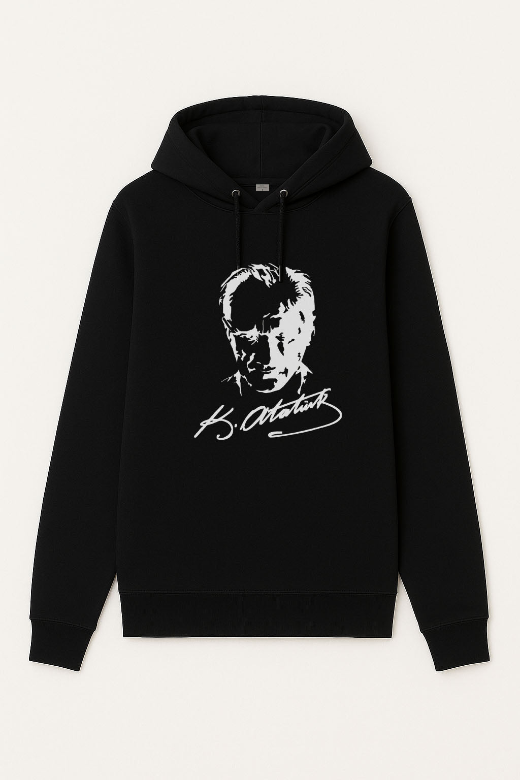 10 Kasım Mustafa Kemal Atatürk Baskılı Kapşonlu Sweatshirt