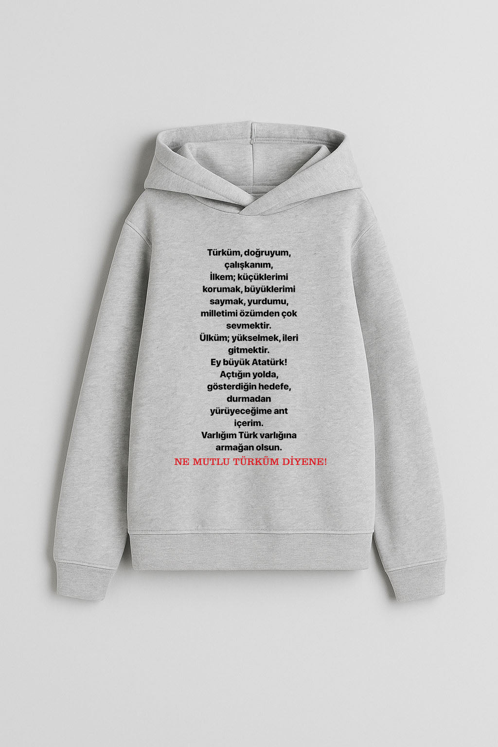 Mustafa Kemal Atatürk Baskılı Kişiselleştirilmiş Sweatshirt Özel Tasarım Sweatshirt