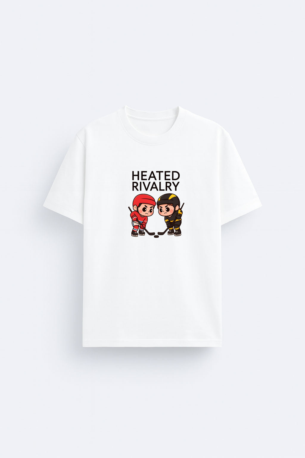 Heated Rivalry Inspired Hockey Tişört