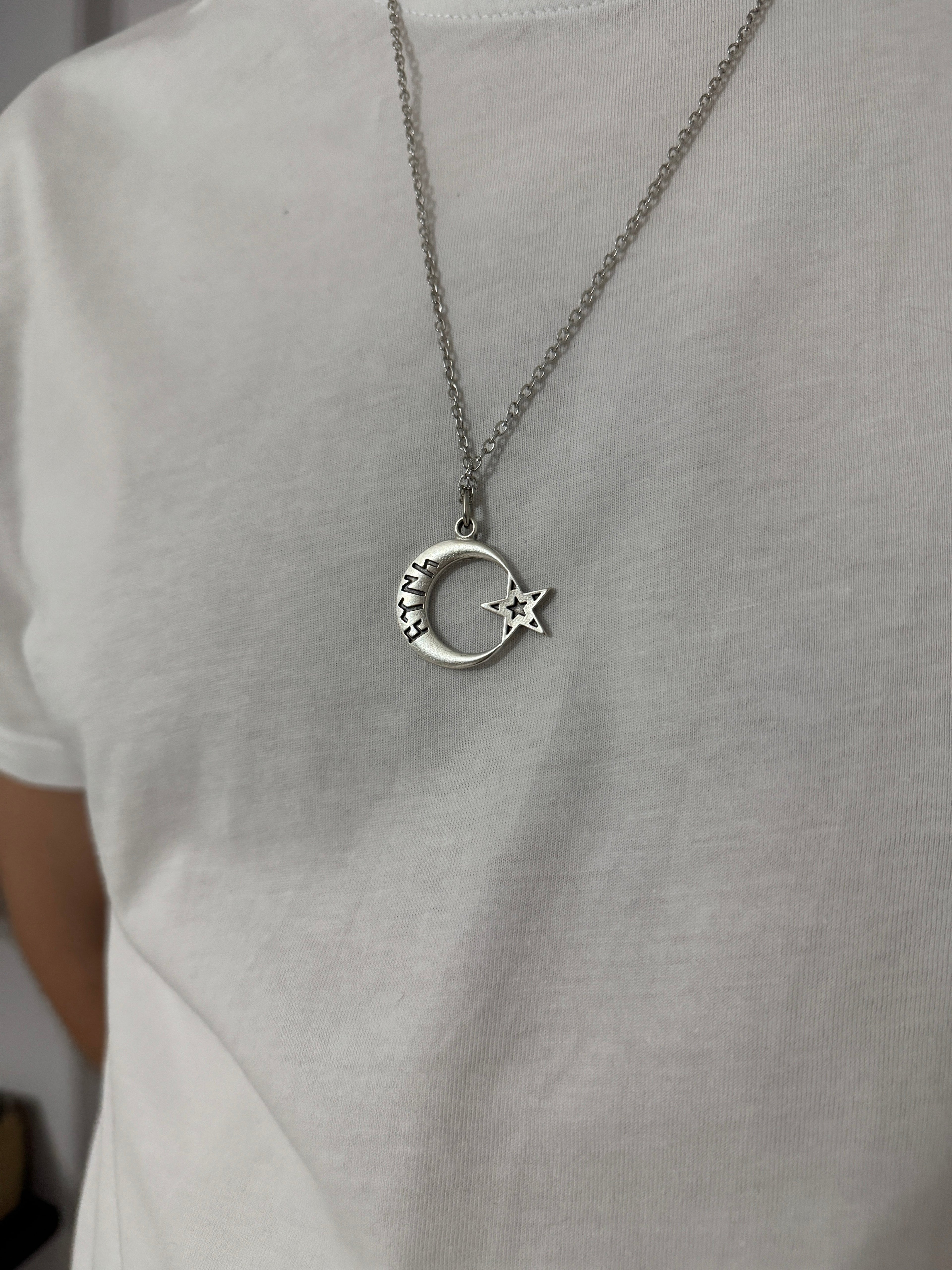 Türk Bozkurt Unisex Zincir Kolye