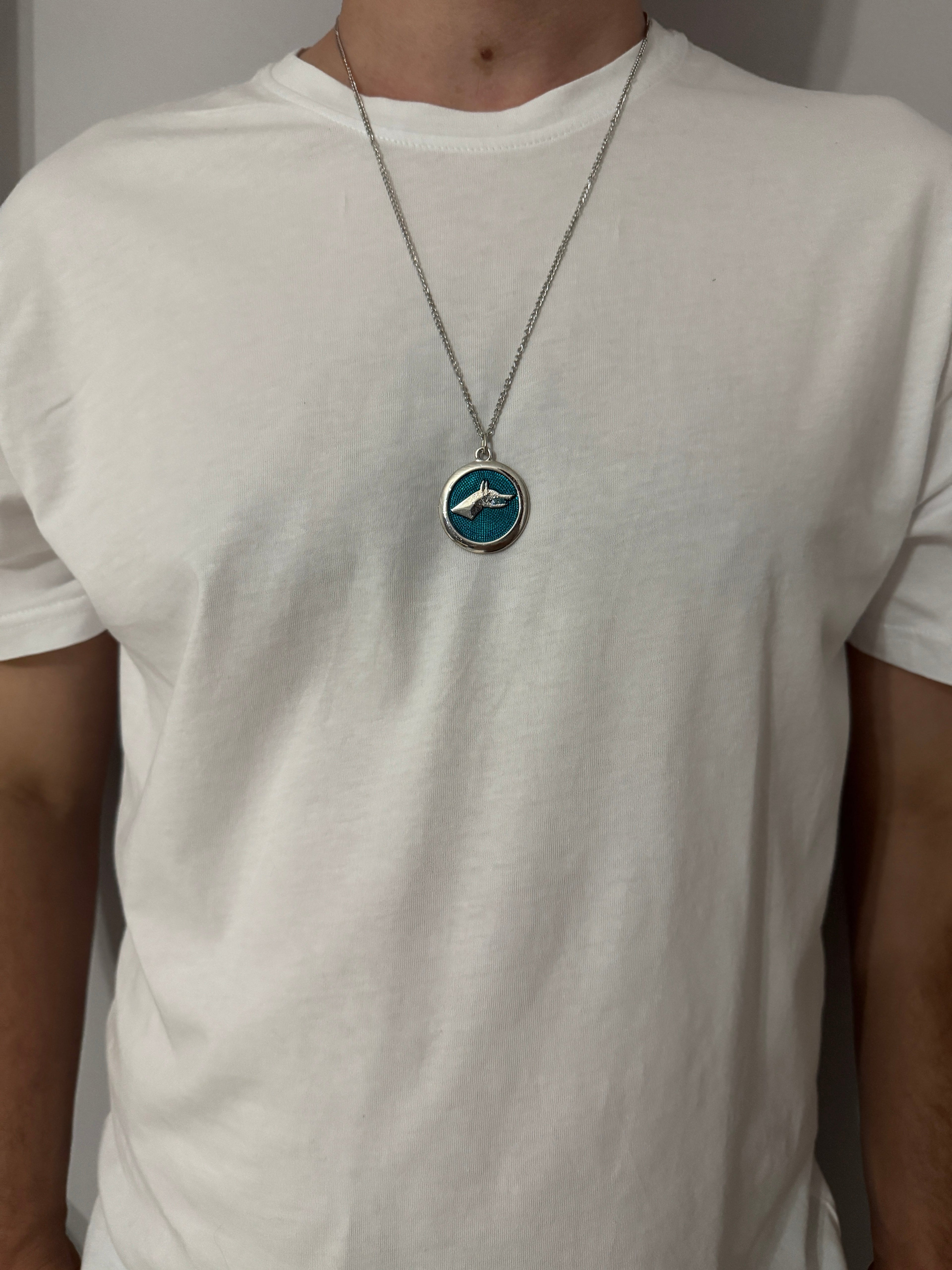 Türk Bozkurt Unisex Zincir Kolye