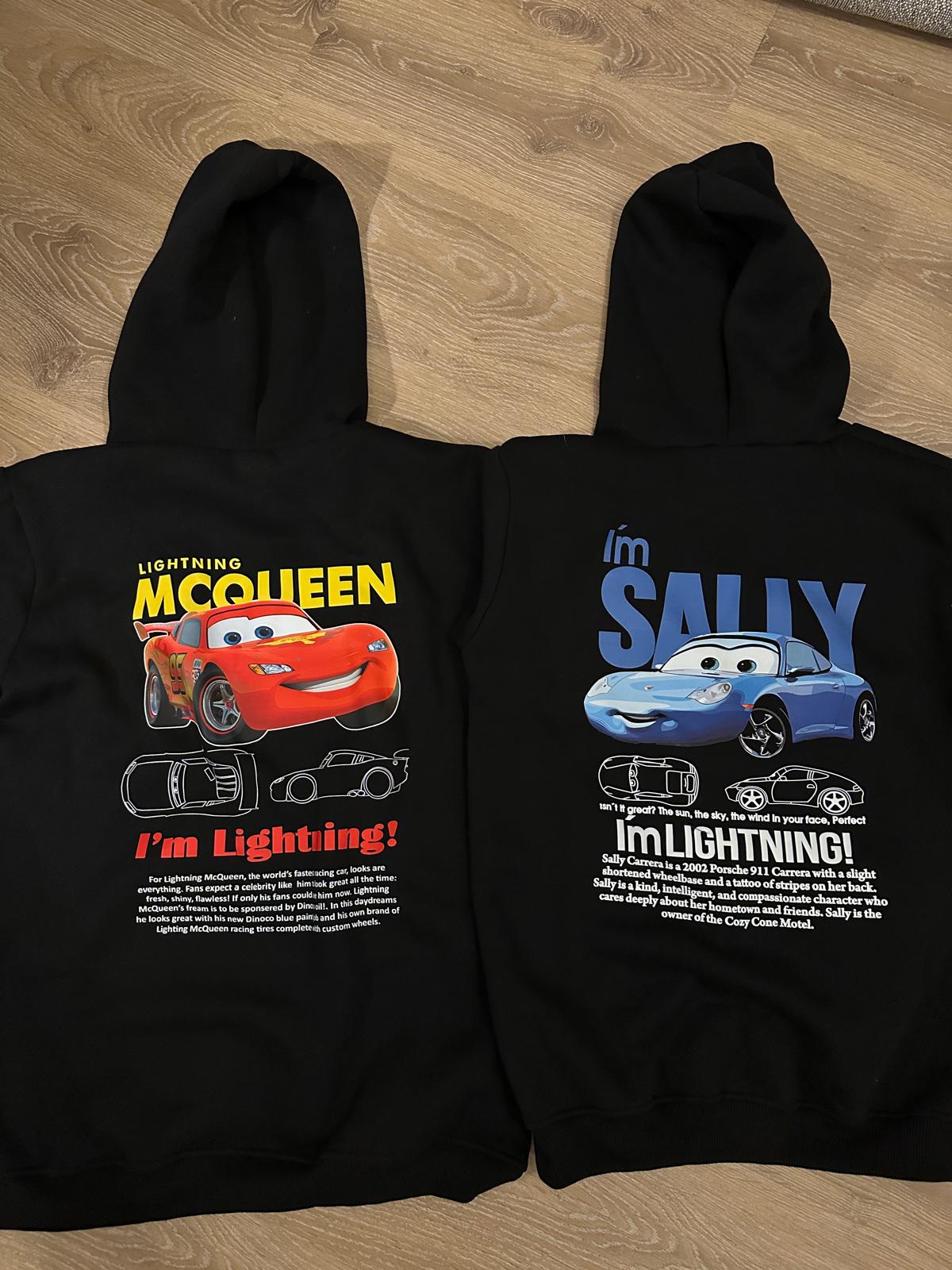 Sevgililer Günü Özel Baskılı Çift Sweat