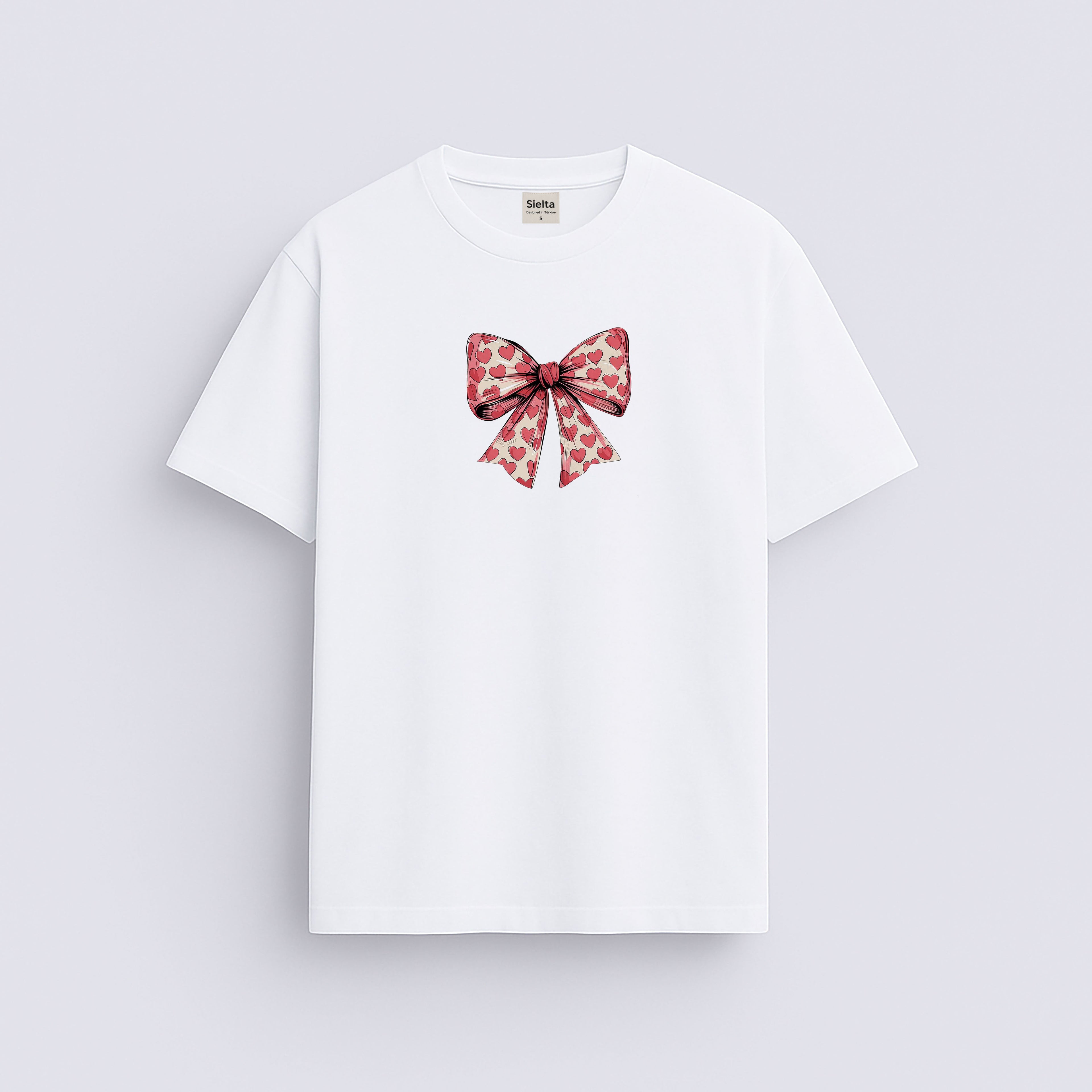 Minimal baskılı regular tişört