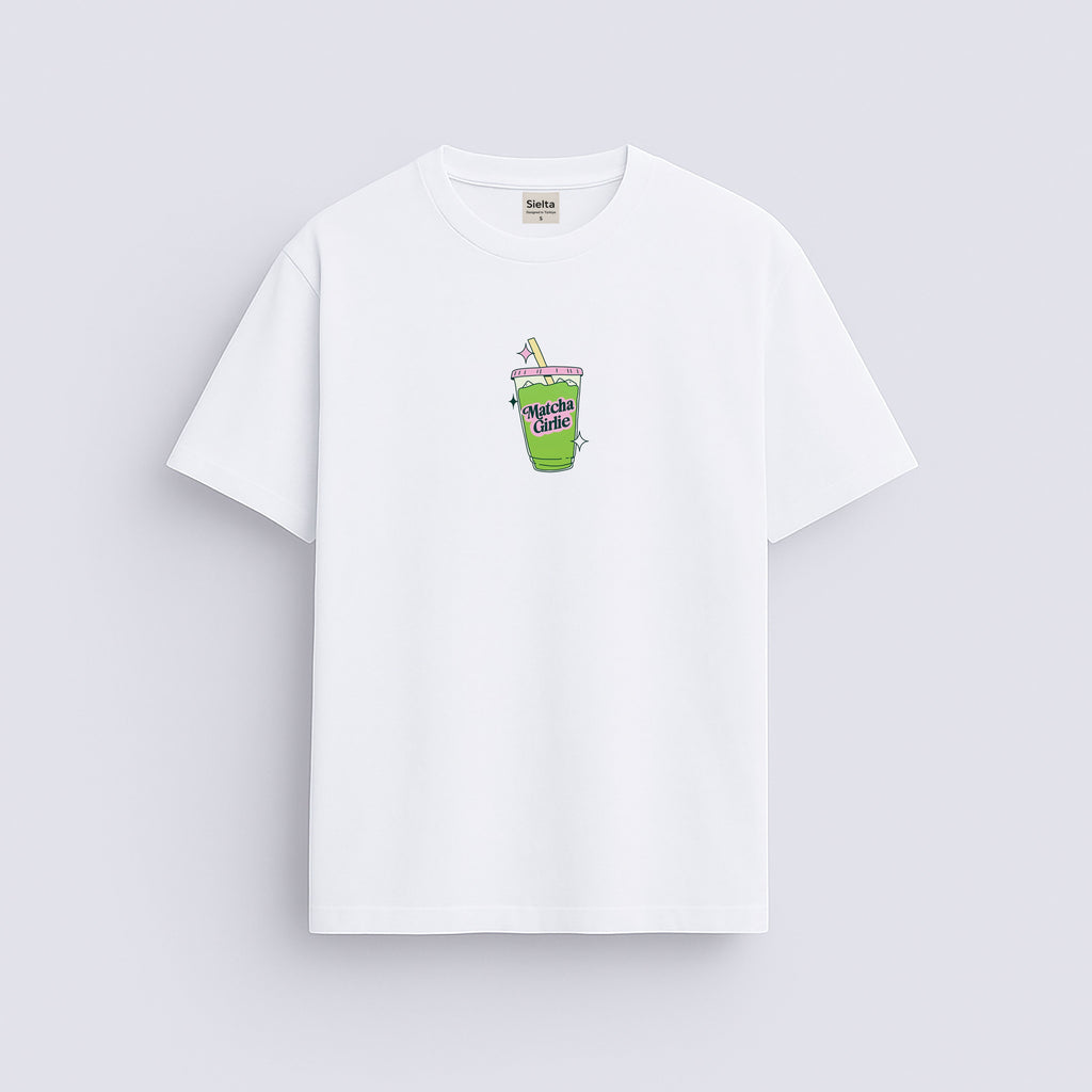 Minimal baskılı regular tişört