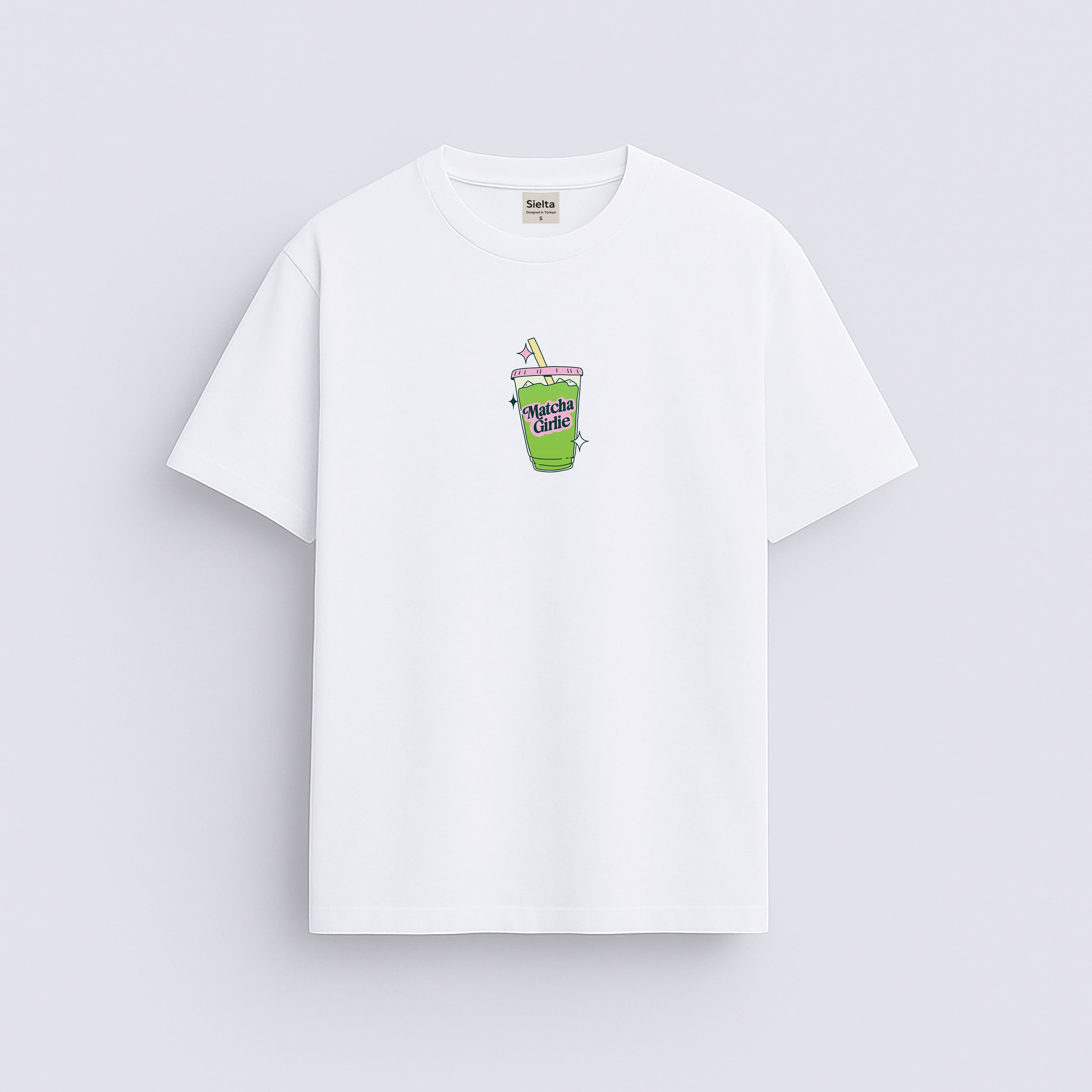 Minimal baskılı regular tişört