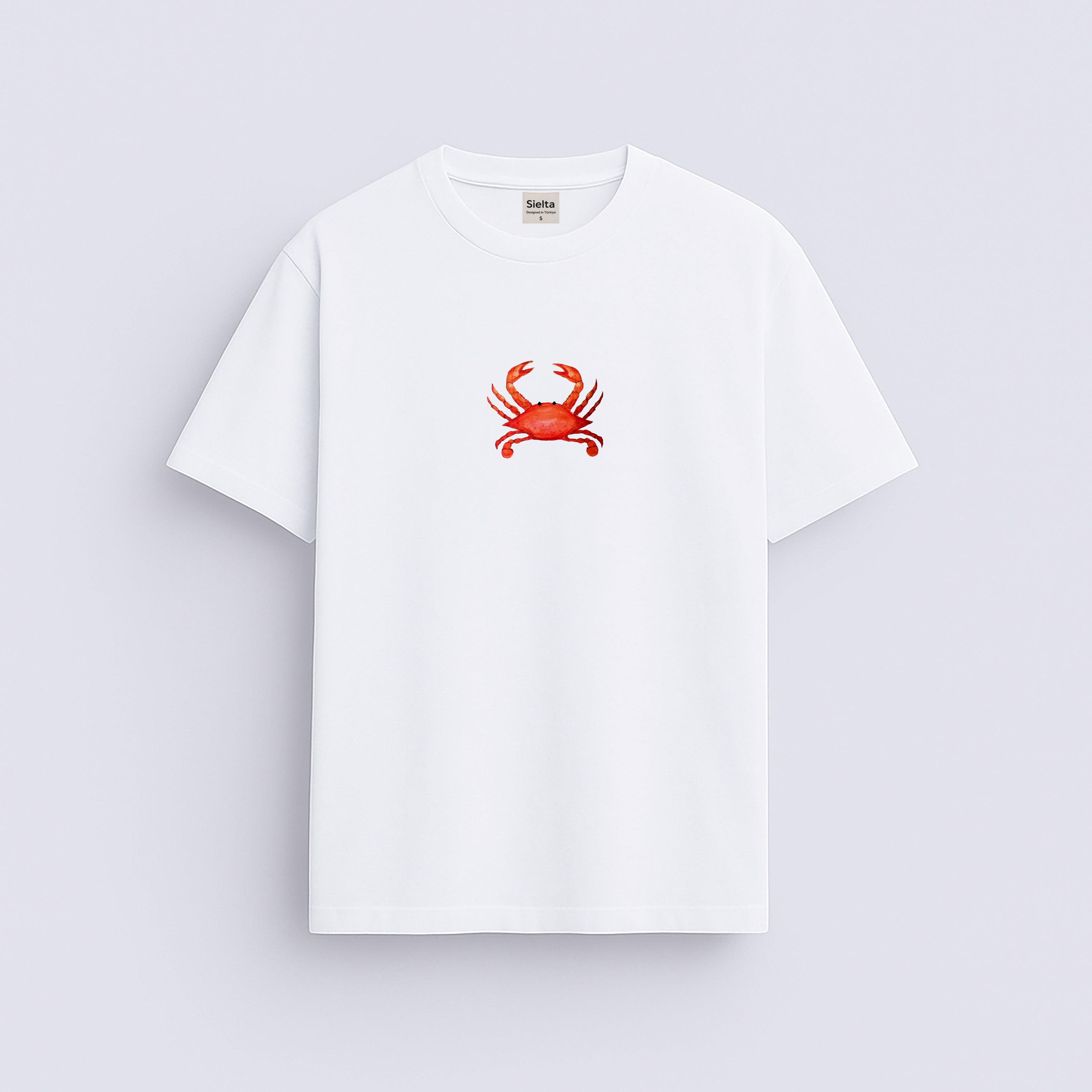 Minimal baskılı regular tişört