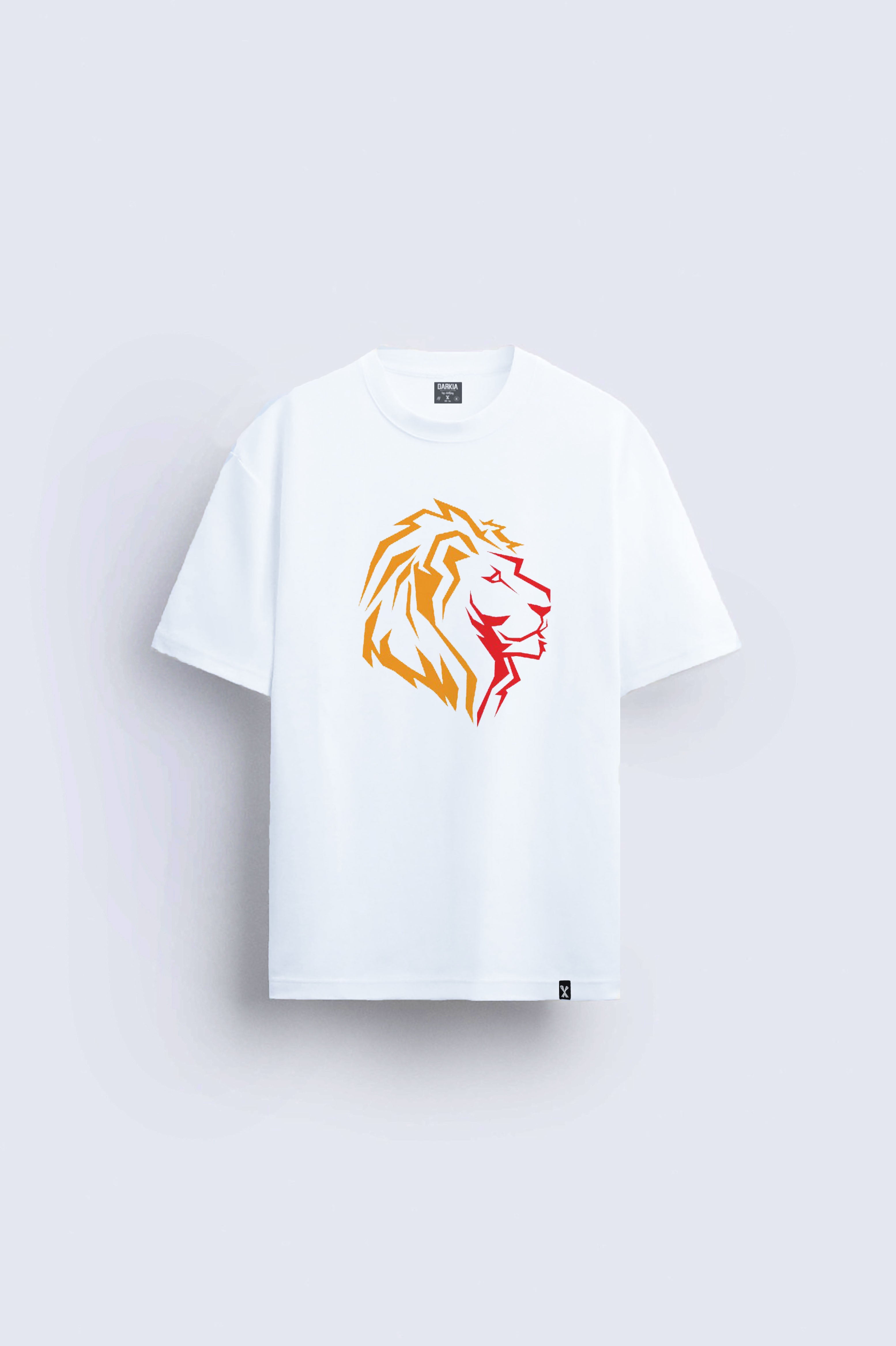 Aslan baskılı regular tişört