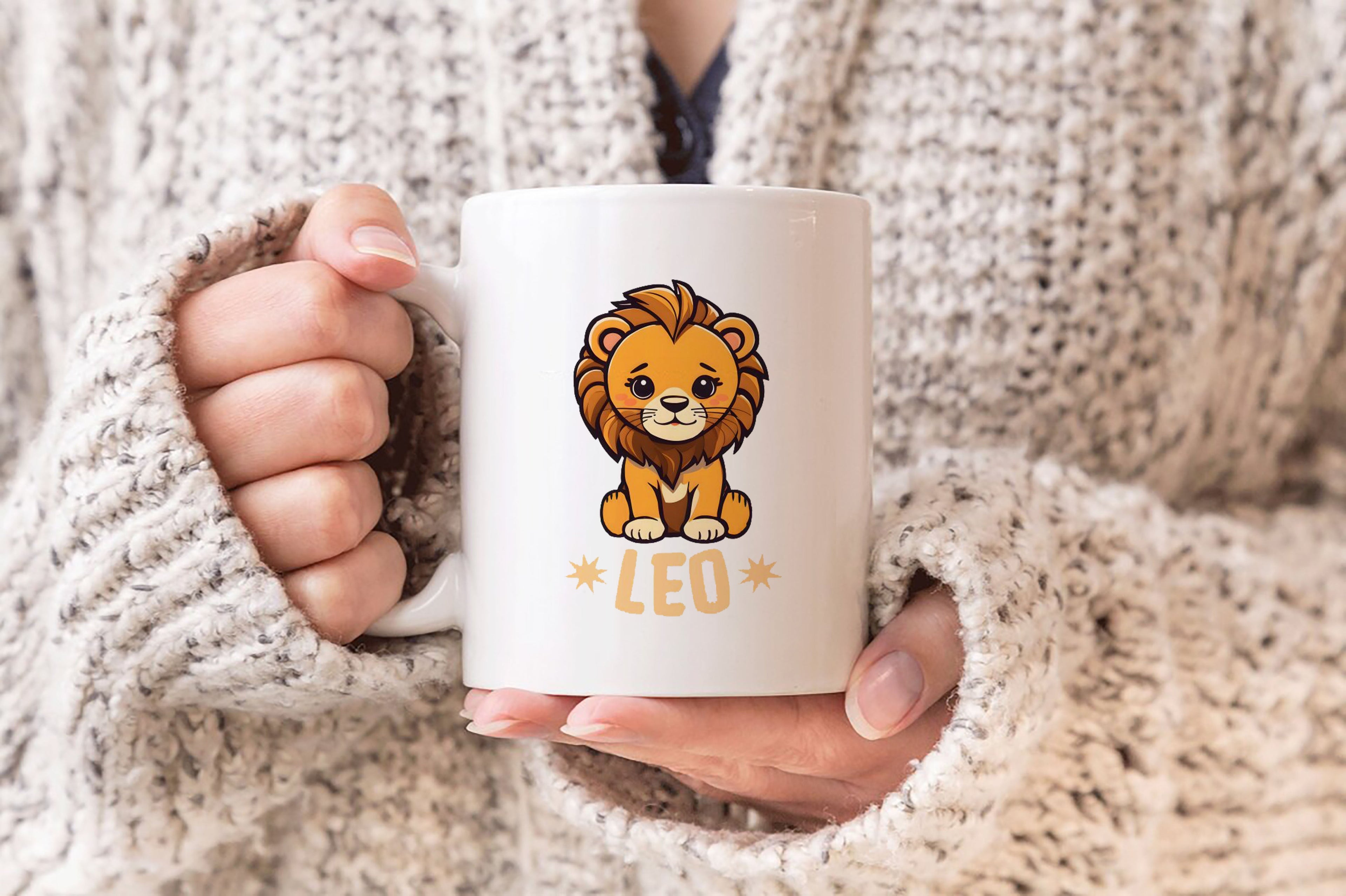 Akrep Burç Baskılı Porselen Kupa (Kopya)