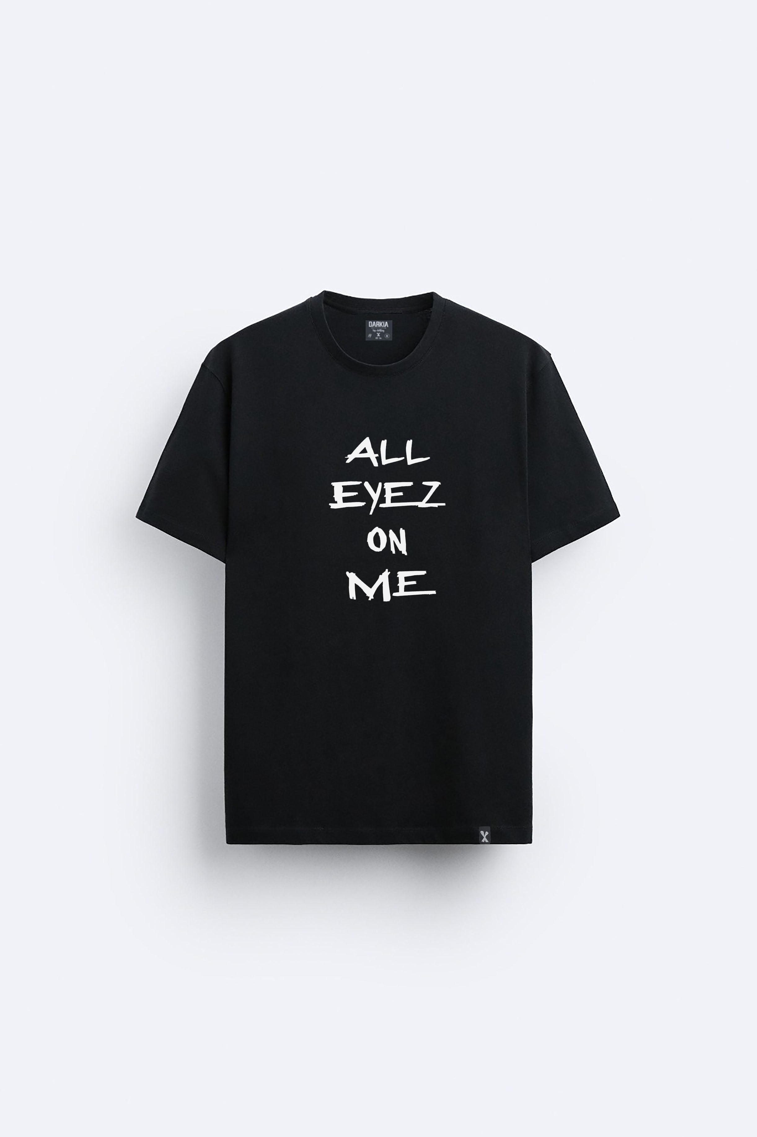 Minimal baskılı regular tişört