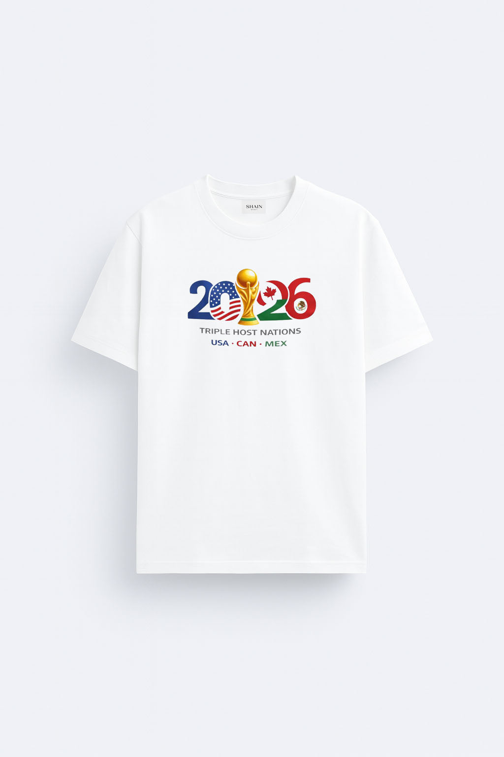2026 Dünya Kupası Futbol Taraftar Baskılı Unicex Tişört | Dünya Kupası