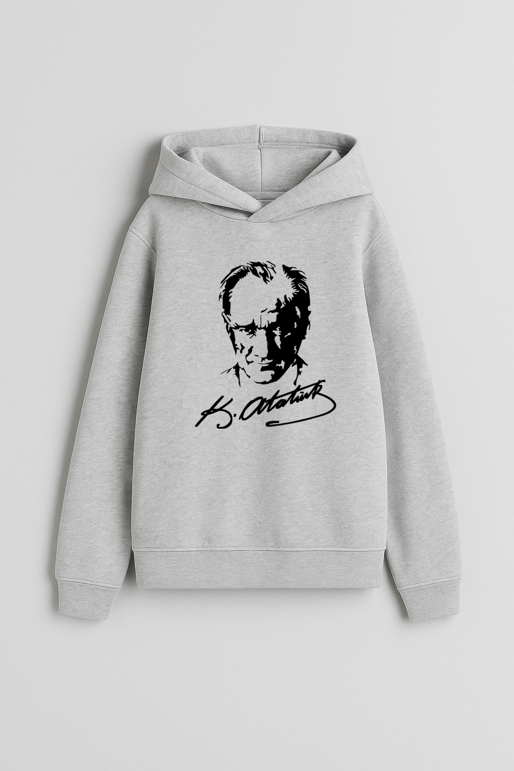 Mustafa Kemal Atatürk Baskılı Kişiselleştirilmiş Sweatshirt Özel Tasarım Sweatshirt