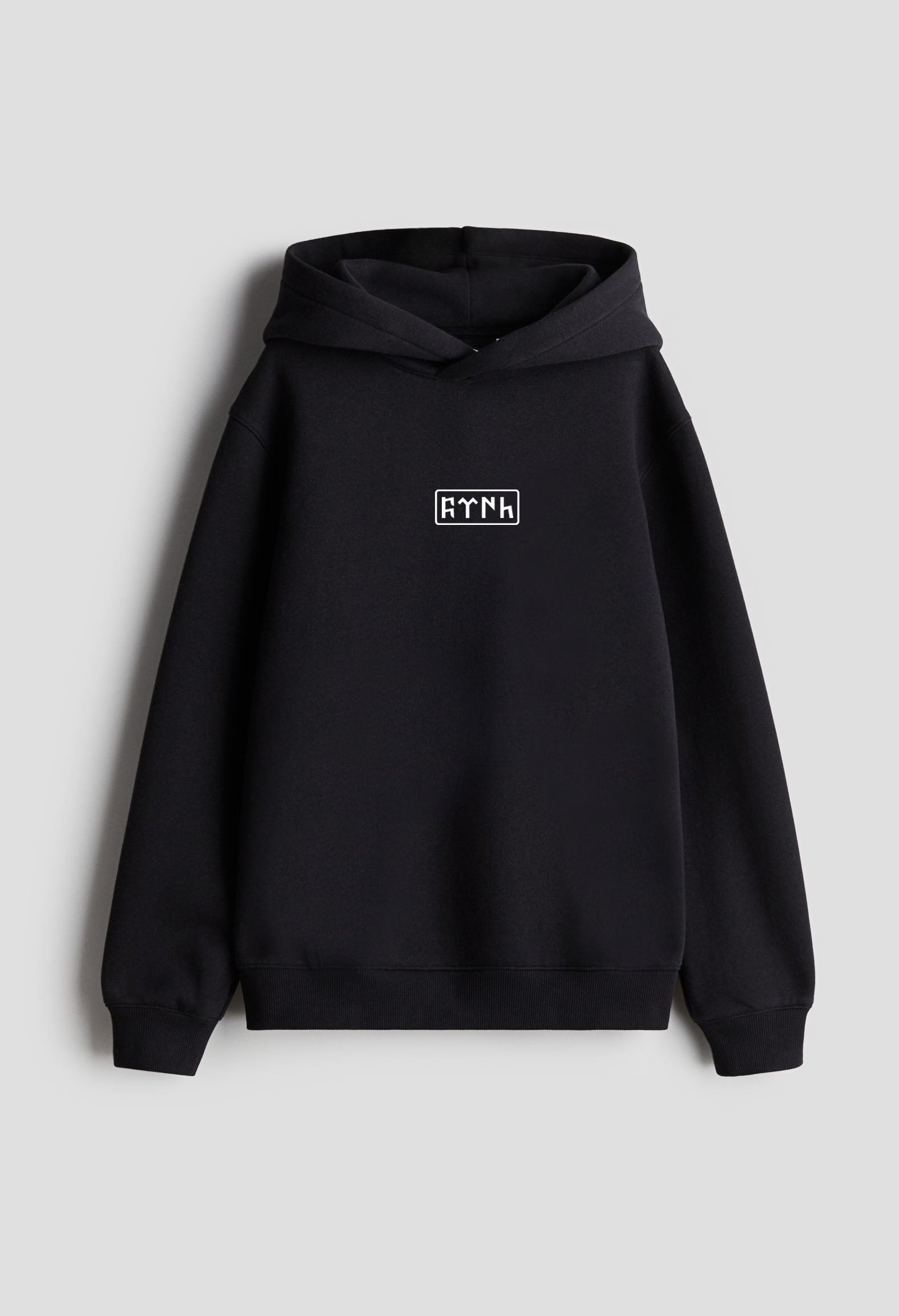 Türk Bozkurt  Baskılı Kapşonlu Sweatshirt