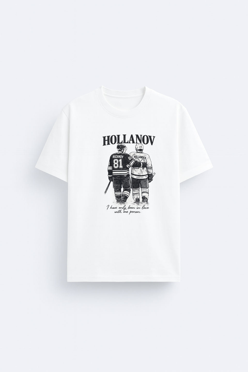 Heated Rivalry Inspired Hockey Tişört