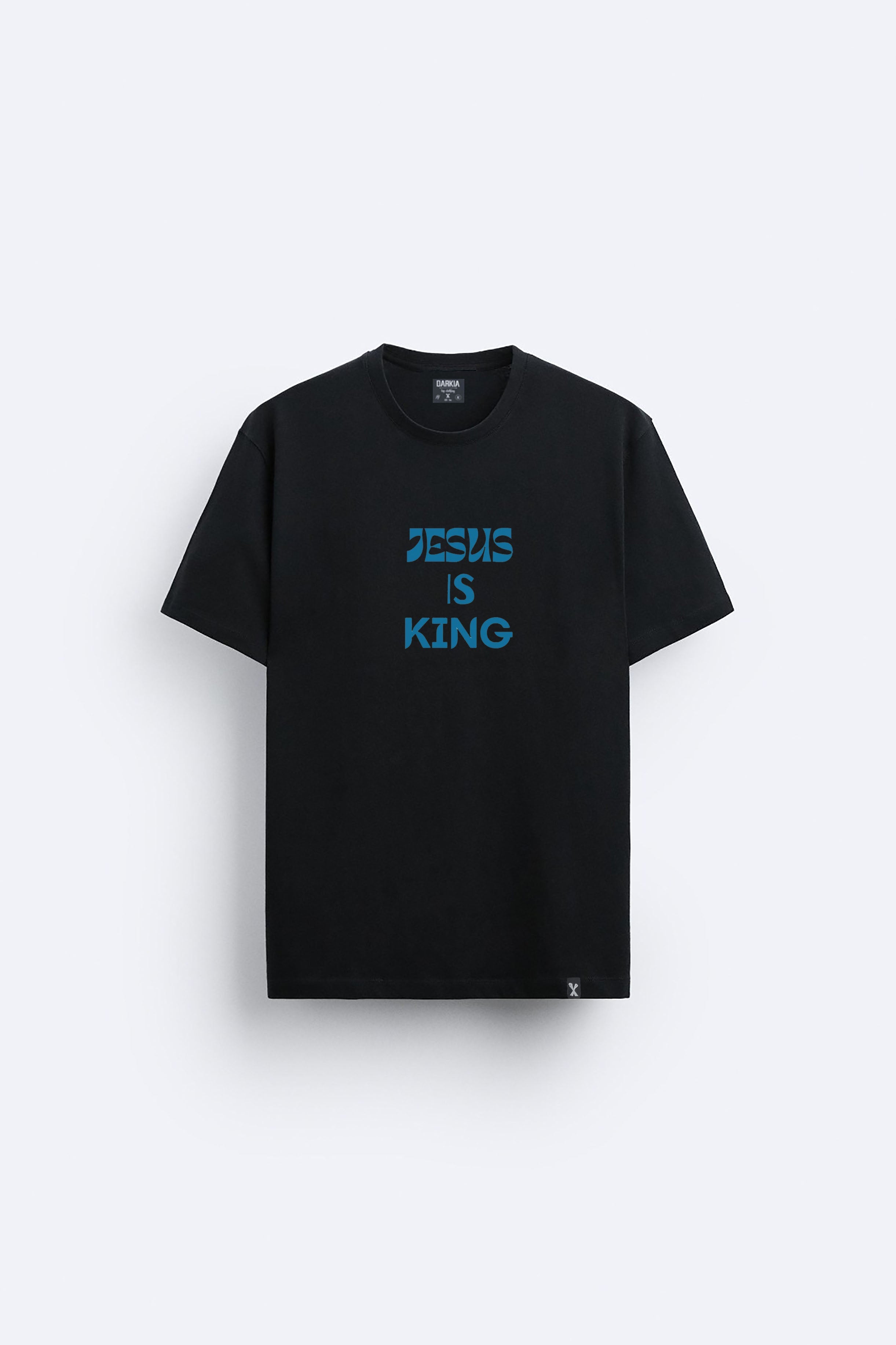 Jesus baskılı regular tişört
