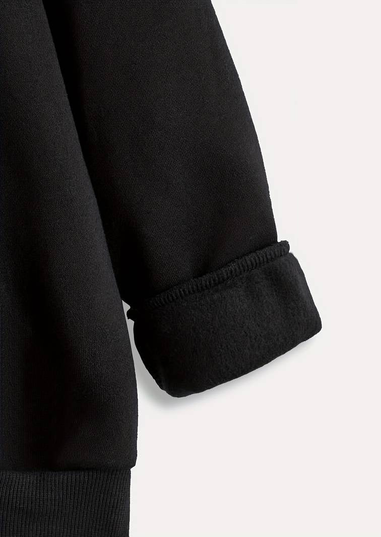 Yılbaşı Baskılı Sweatshirt Hoodie