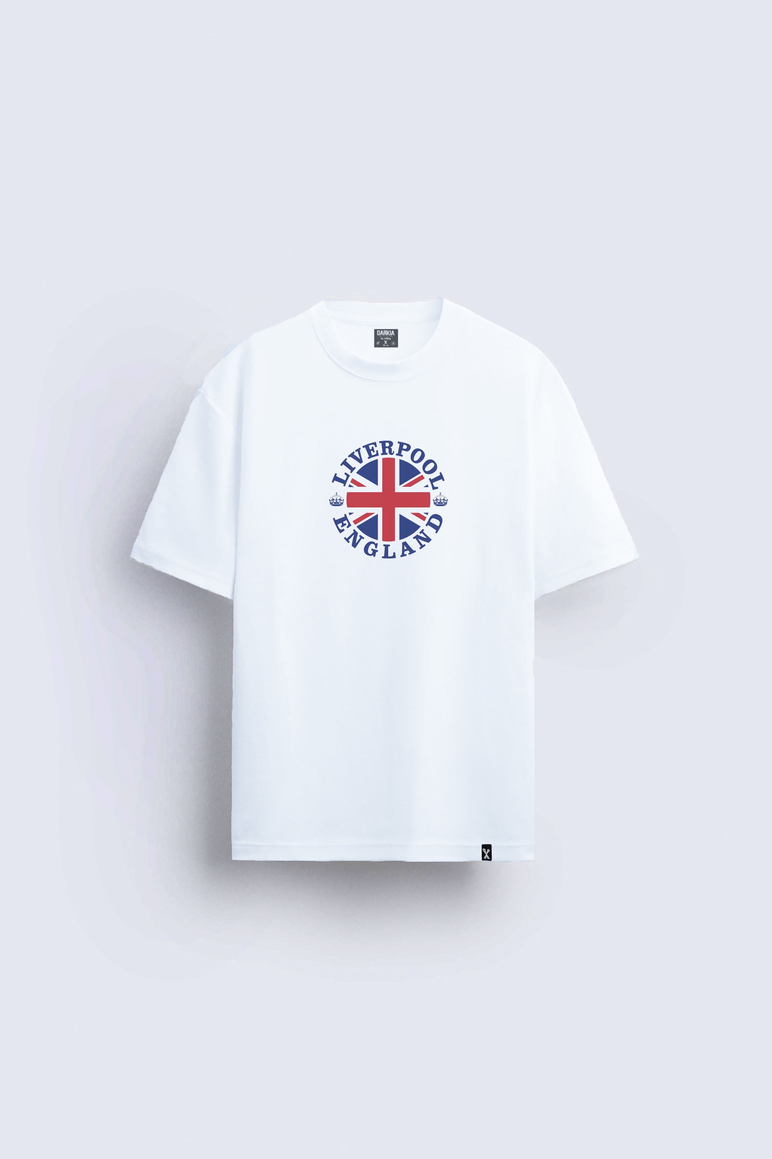 England baskılı regular tişört