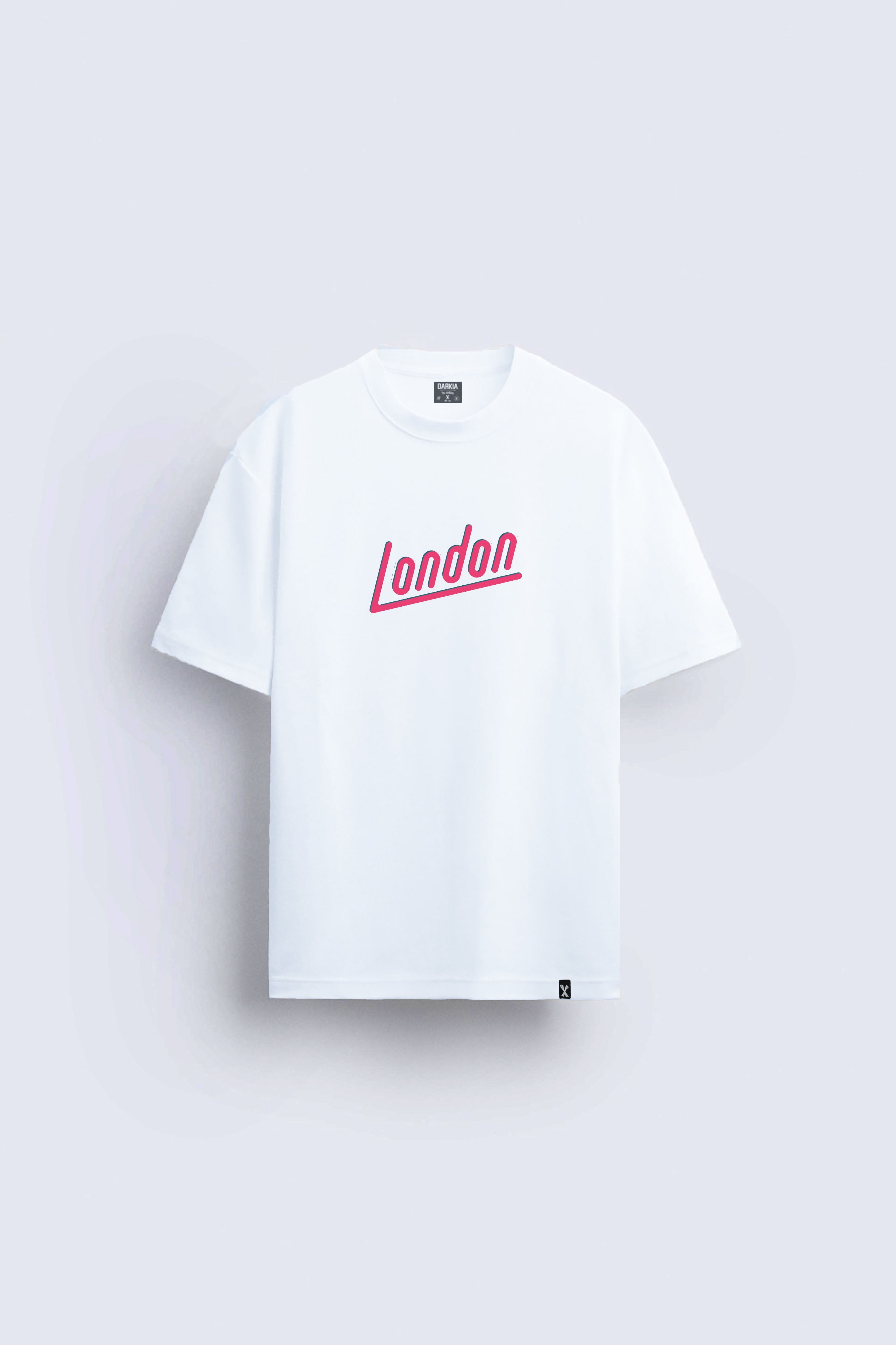 London baskılı regular tişört