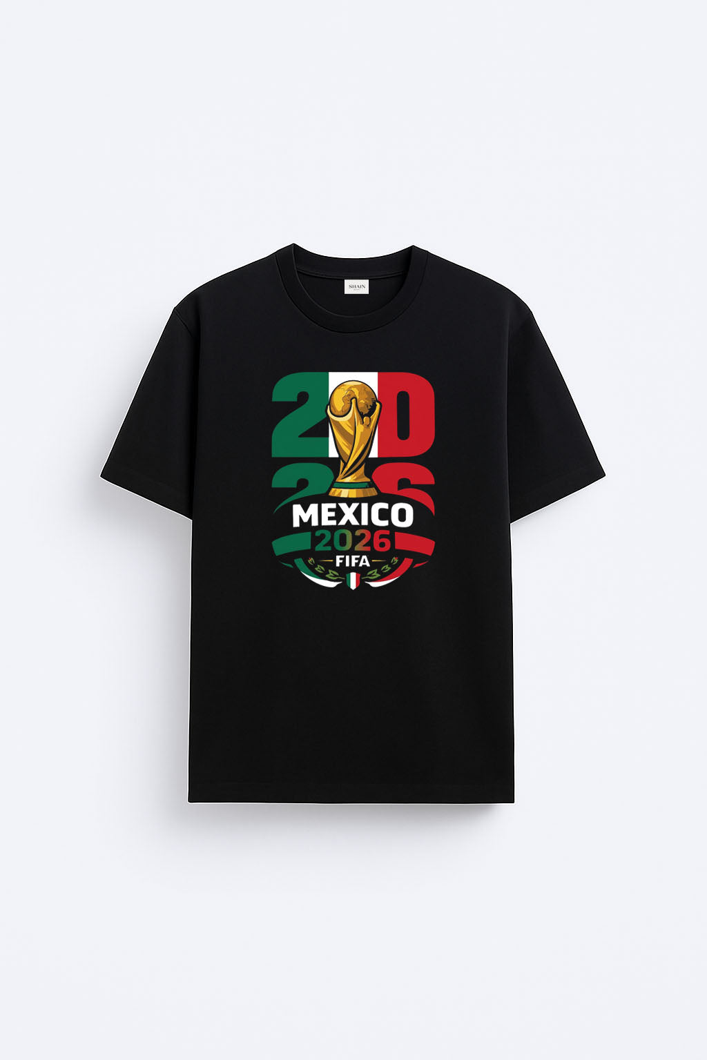 Mexico Futbol Taraftar Baskılı Unicex Tişört | Dünya Kupası