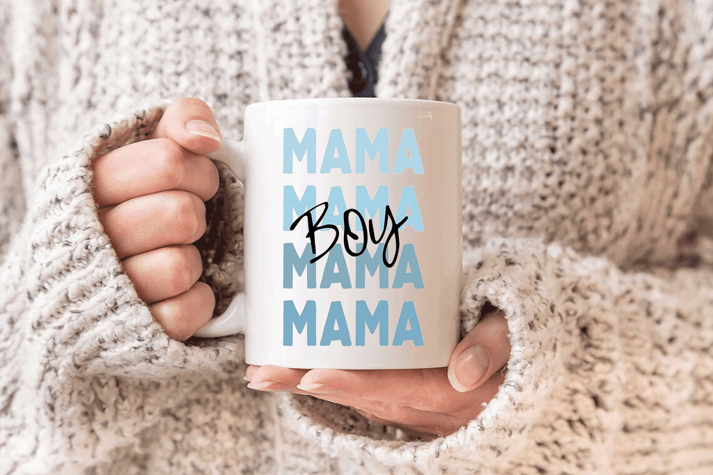 Anneler Günü Hediye MOTHER MOM MAMA baskılı porselen kupa bardak