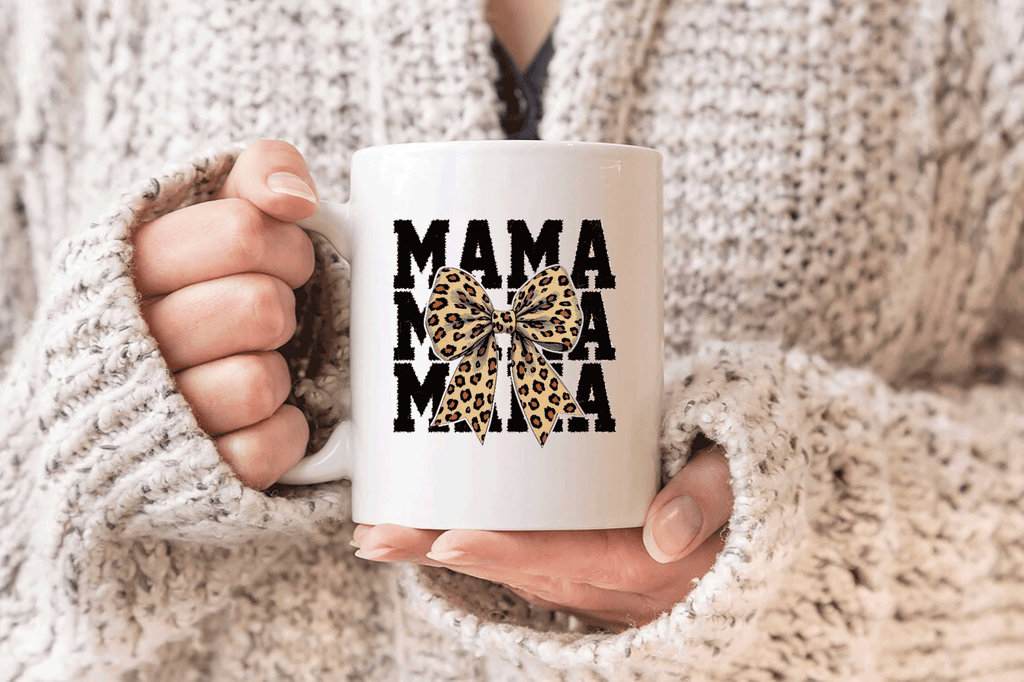 Anneler Günü Hediye MOTHER MOM MAMA baskılı porselen kupa bardak
