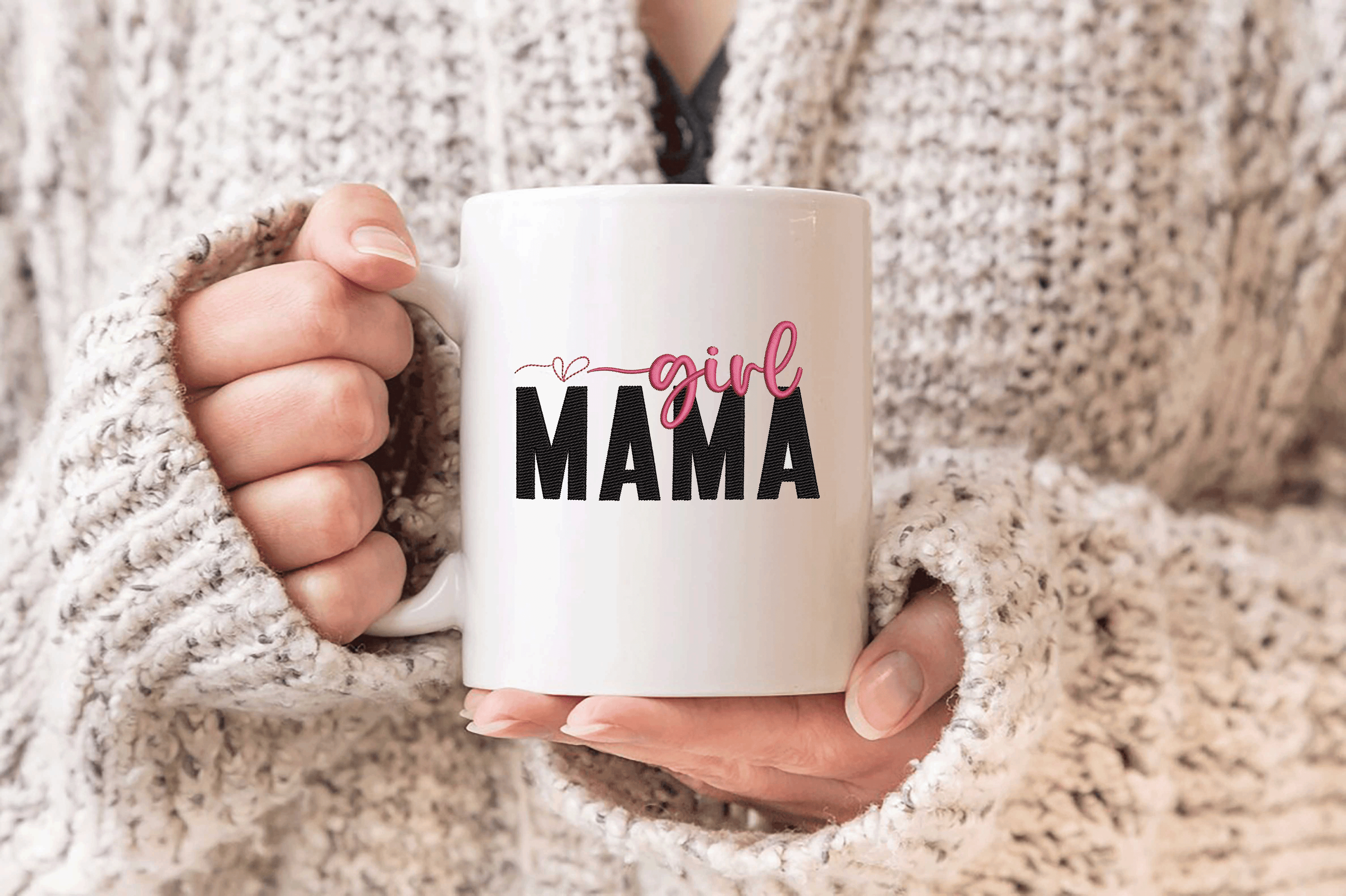 Anneler Günü Hediye MOTHER MOM MAMA baskılı porselen kupa bardak