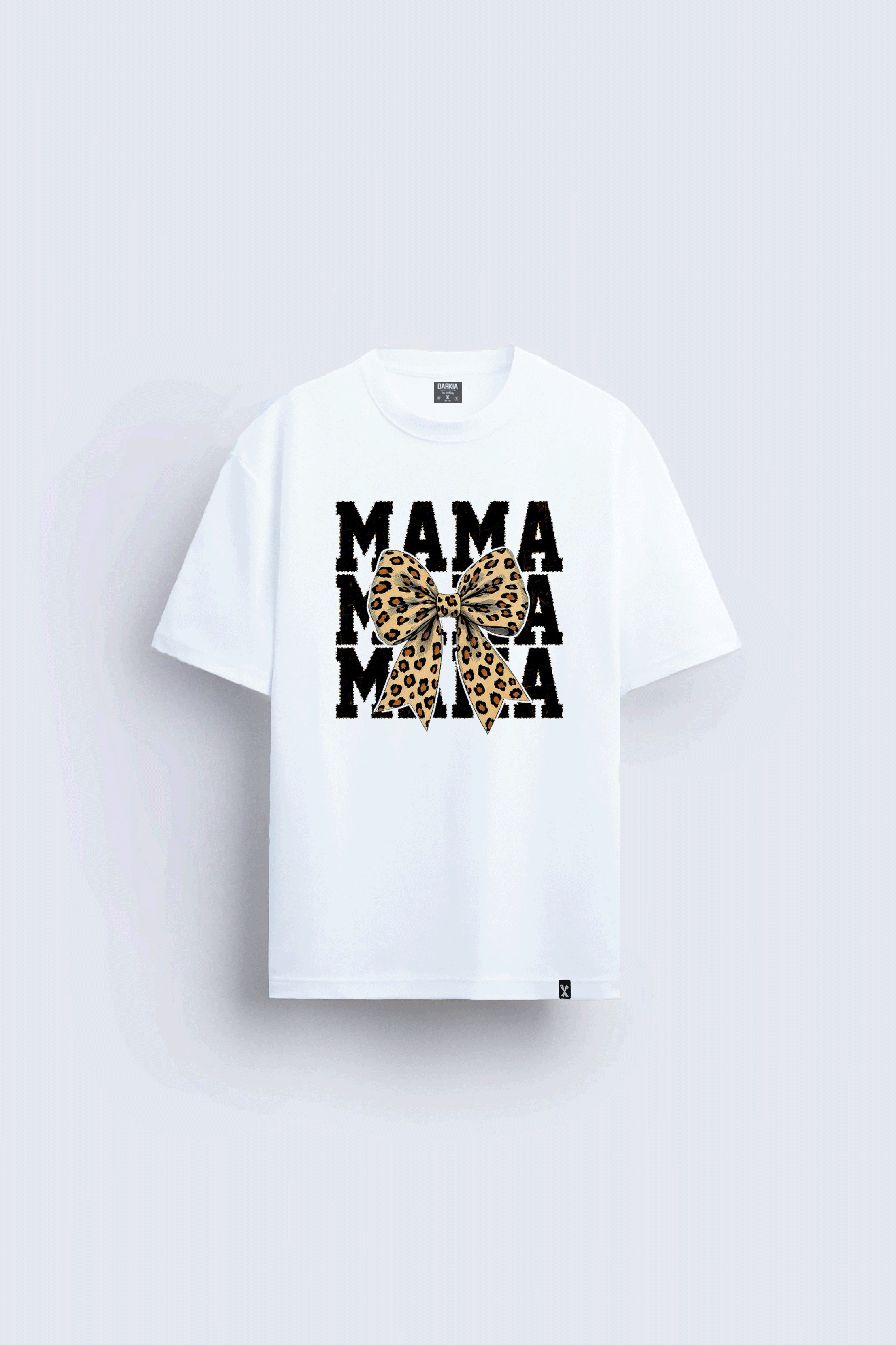 Anneler Günü Hediye Tişörtü – MOTHER MAMA MOM  Baskılı Oversize Tişört