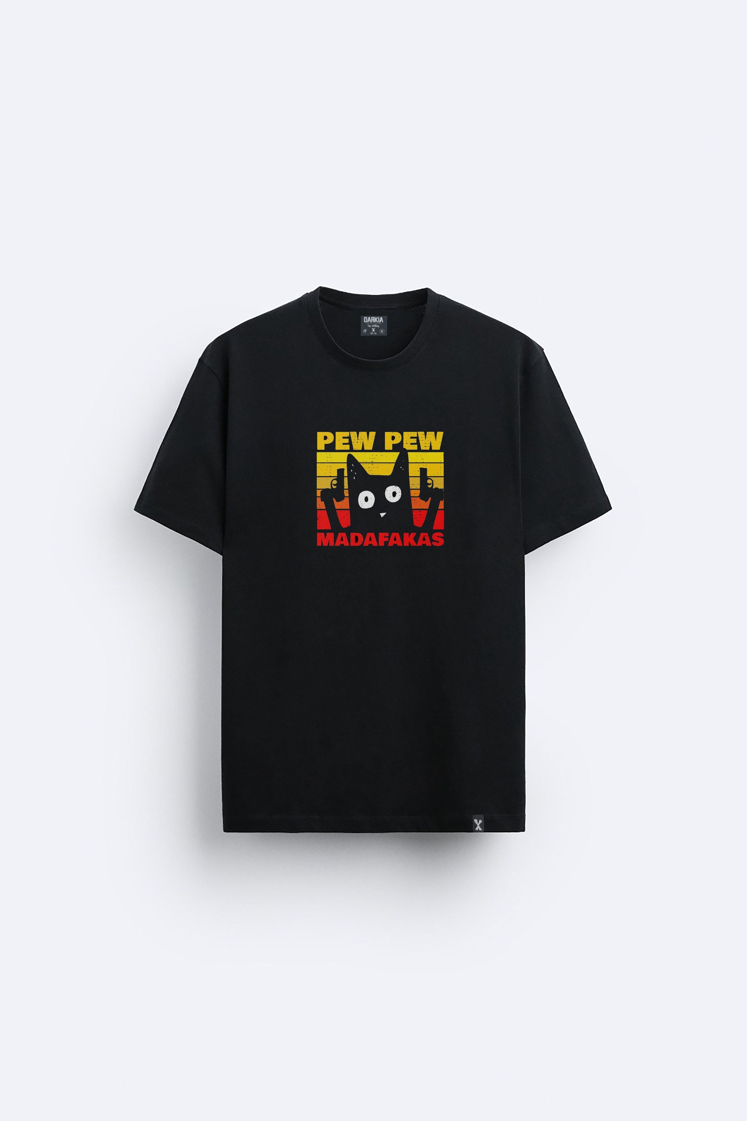 Minimal baskılı regular tişört