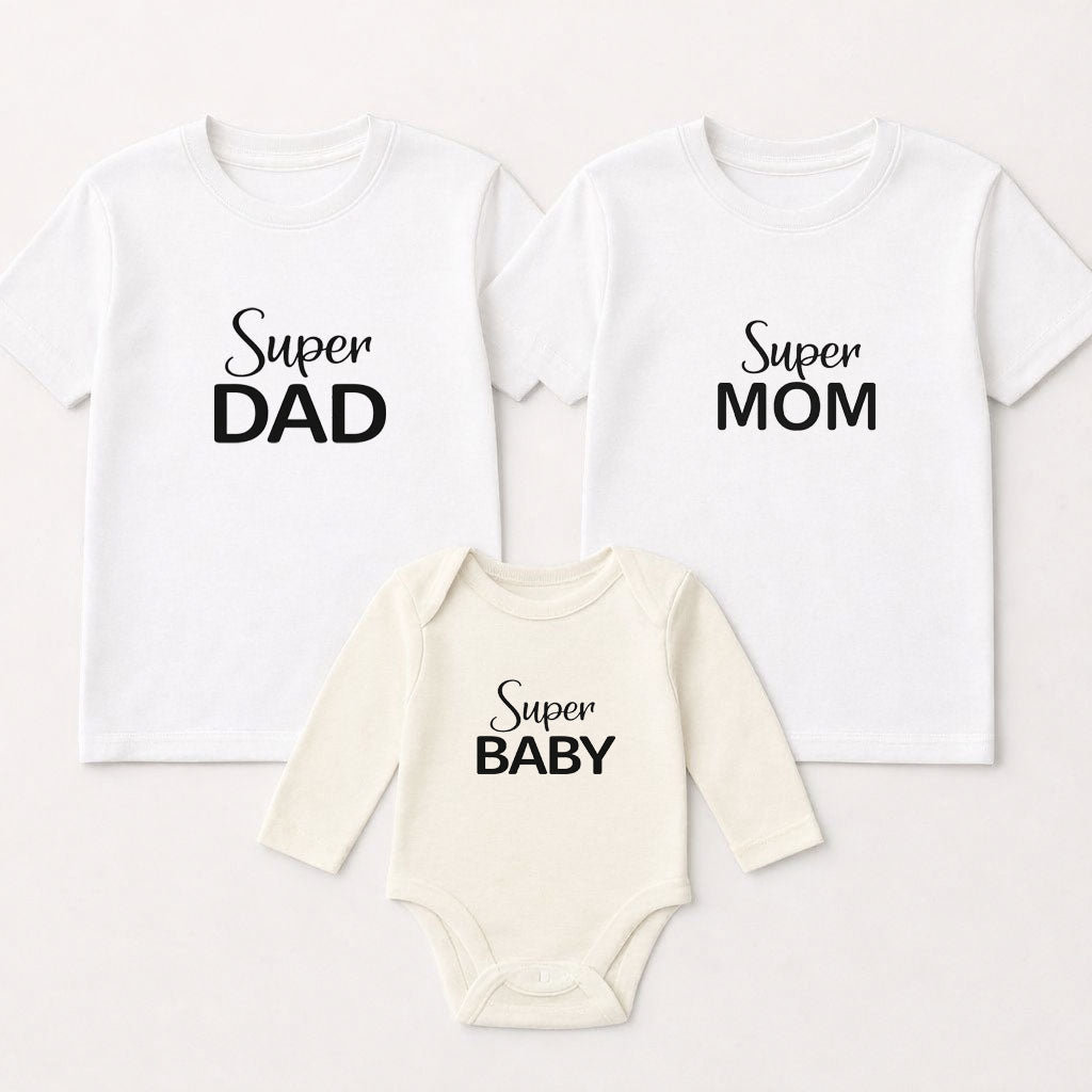 Mom Dad Baby Anne Baba Bebek kombini