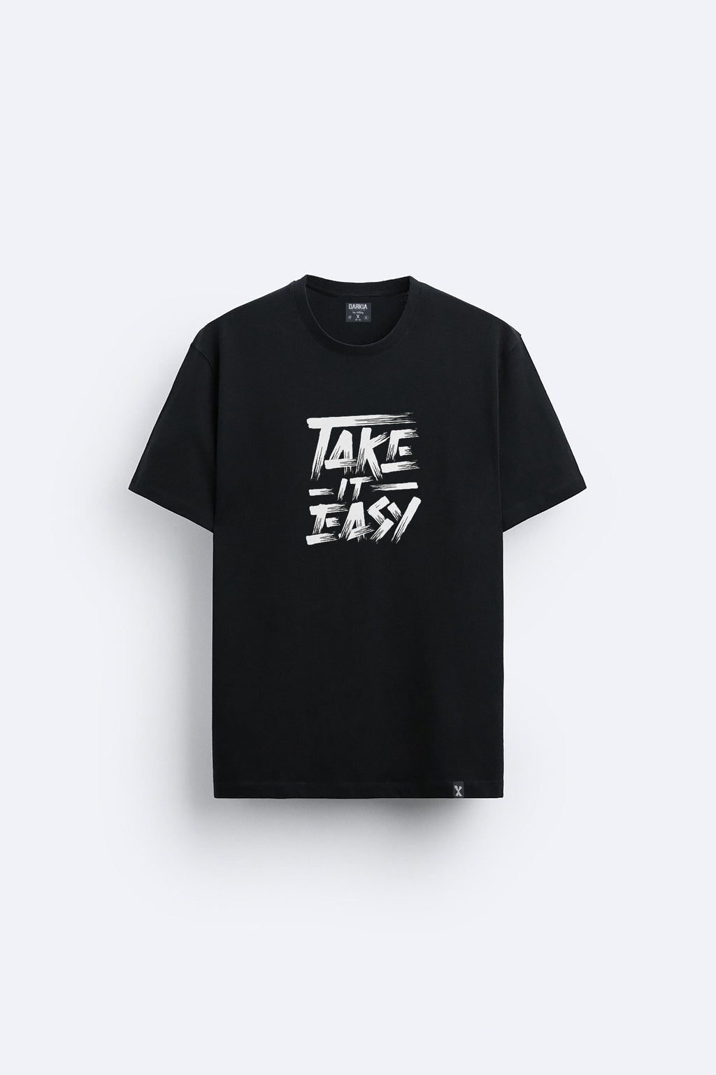 Minimal baskılı regular tişört