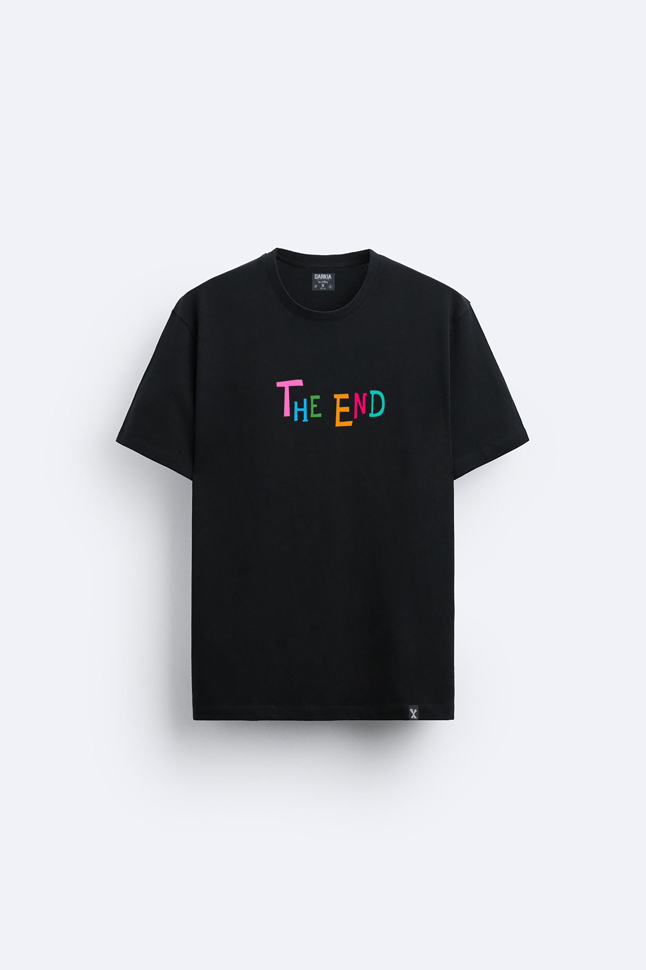 Minimal baskılı regular tişört